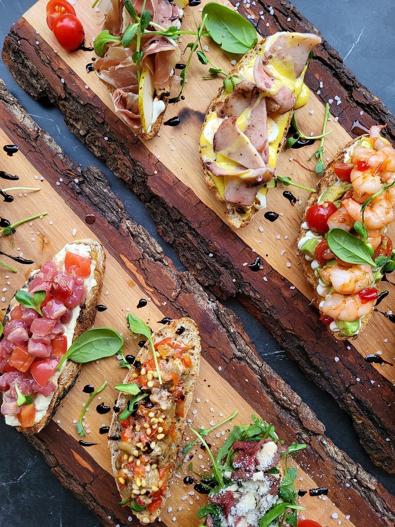 Tomato and Parmesan Bruschetta